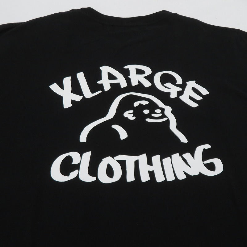 X-LARGE | エクストララージ DRAWING OG S/S TEE 半袖Ｔシャツ 101262011045 ブラック サイズ：XL【瀬戸大橋店】