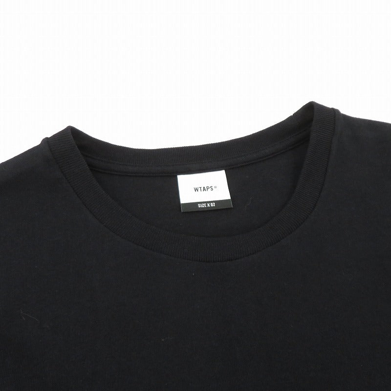 W)TAPS | ダブルタップス 半袖Ｔシャツ 241ATDT-STM03S ブラック サイズ：2【瀬戸大橋店】