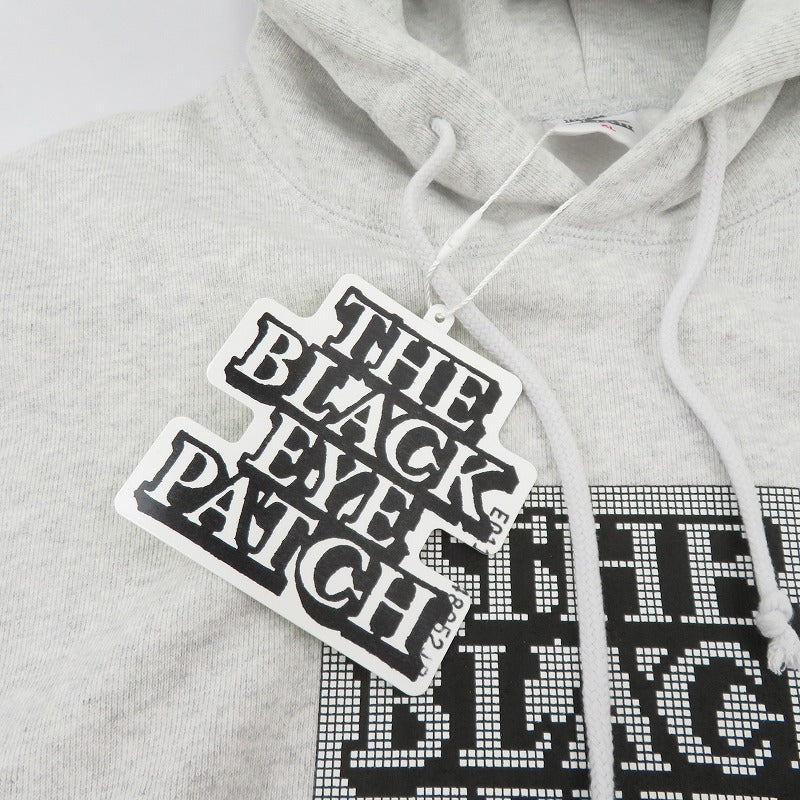 BlackEyePatch | ブラックアイパッチ CLICK OG LABEL HOODIE パーカー BEPFW22TP38 グレー サイズ：XL【瀬戸大橋店】