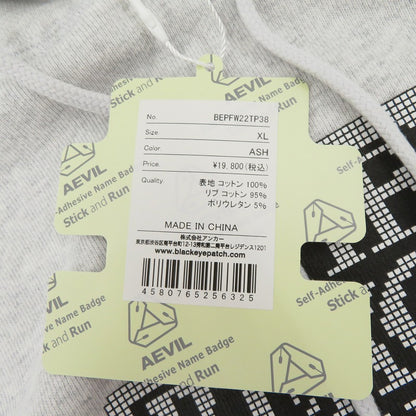 BlackEyePatch | ブラックアイパッチ CLICK OG LABEL HOODIE パーカー BEPFW22TP38 グレー サイズ：XL【瀬戸大橋店】
