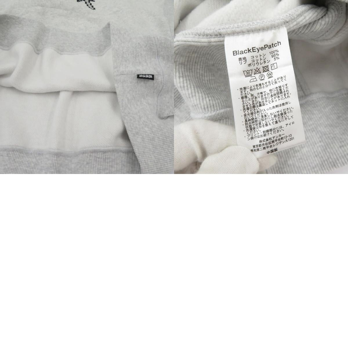 BlackEyePatch | ブラックアイパッチ CLICK OG LABEL HOODIE パーカー BEPFW22TP38 グレー サイズ：XL【瀬戸大橋店】