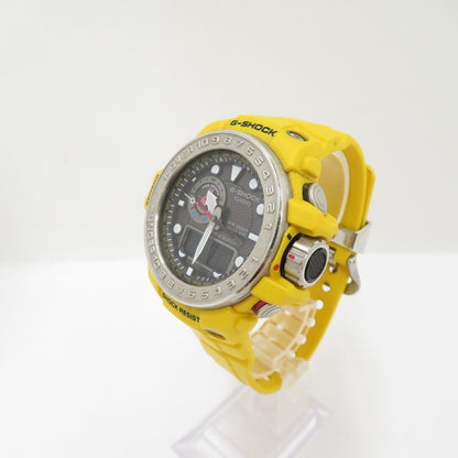 G-SHOCK | ジーショック GULFMASTER アナデジ電波ソーラー 腕時計 GWN-1000-9AJF イエロー 文字盤ブラック【瀬戸大橋店】