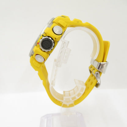 G-SHOCK | ジーショック GULFMASTER アナデジ電波ソーラー 腕時計 GWN-1000-9AJF イエロー 文字盤ブラック【瀬戸大橋店】