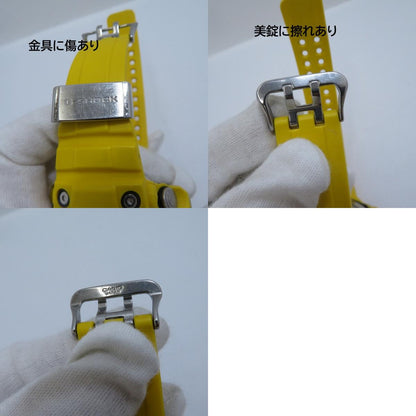 G-SHOCK | ジーショック GULFMASTER アナデジ電波ソーラー 腕時計 GWN-1000-9AJF イエロー 文字盤ブラック【瀬戸大橋店】