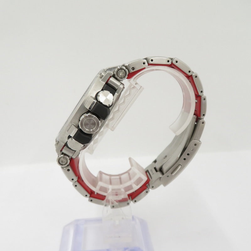 G-SHOCK | ジーショック MT-G アナログ電波ソーラー 腕時計 MTG-B1000D-1AJF シルバー 文字盤ブラック【瀬戸大橋店】