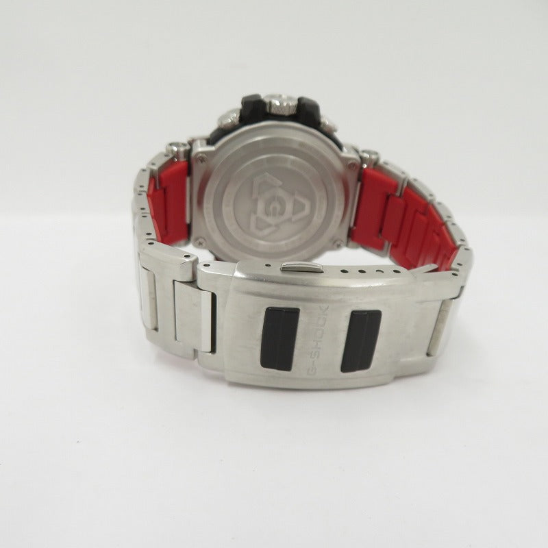 G-SHOCK | ジーショック MT-G アナログ電波ソーラー 腕時計 MTG-B1000D-1AJF シルバー 文字盤ブラック【瀬戸大橋店】