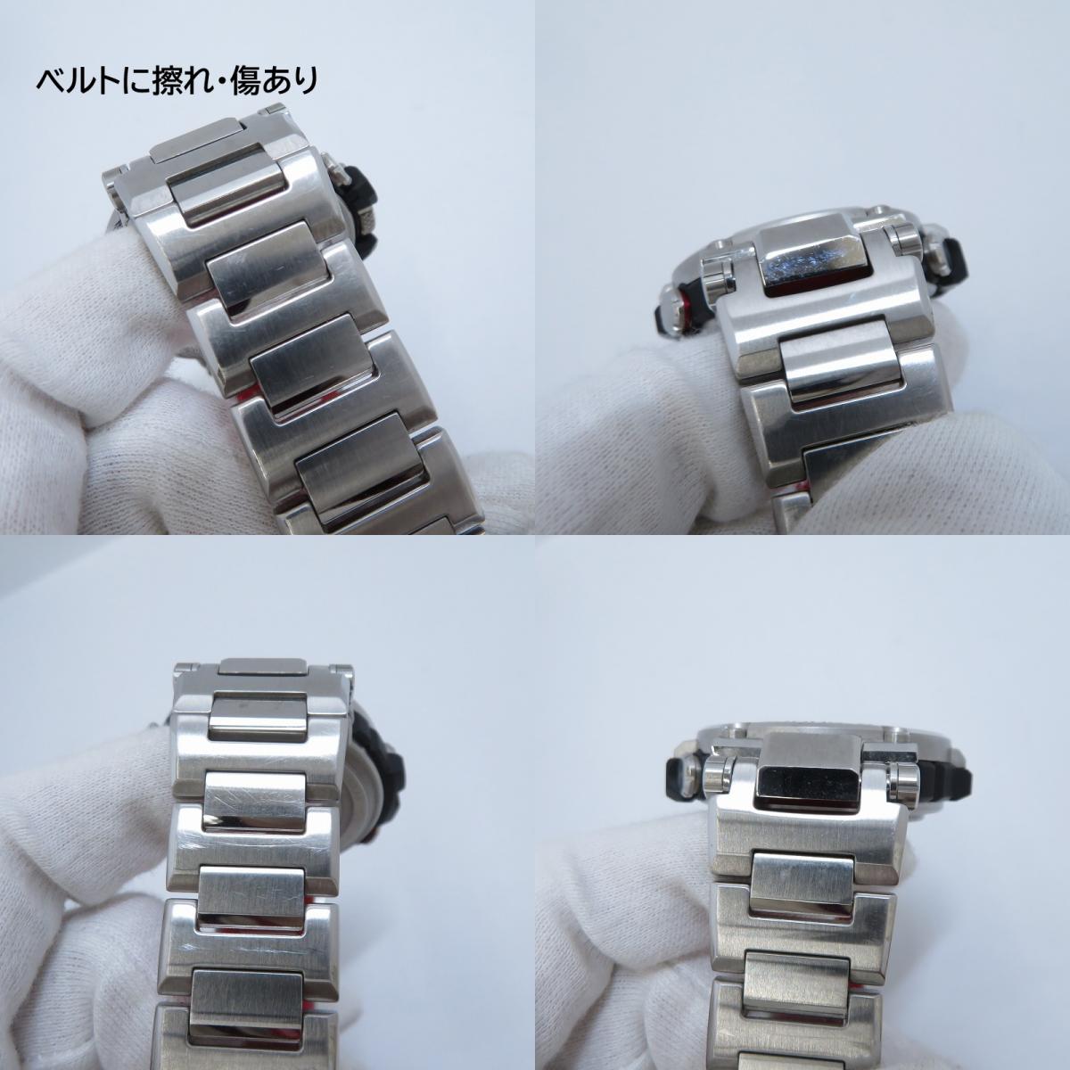 G-SHOCK | ジーショック MT-G アナログ電波ソーラー 腕時計 MTG-B1000D-1AJF シルバー 文字盤ブラック【瀬戸大橋店】