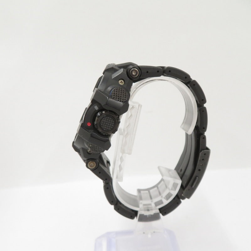 G-SHOCK | ジーショック GRAVITYMASTER アナログ電波ソーラー 腕時計 GW-A1100FC-1AJF ブラック 文字盤ブラック【瀬戸大橋店】