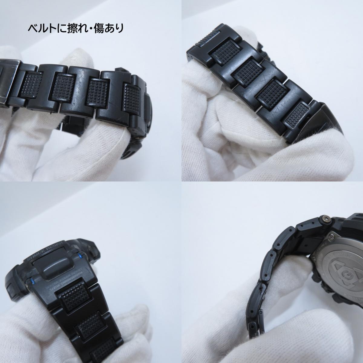 G-SHOCK | ジーショック GRAVITYMASTER アナログ電波ソーラー 腕時計 GW-A1100FC-1AJF ブラック 文字盤ブラック【瀬戸大橋店】