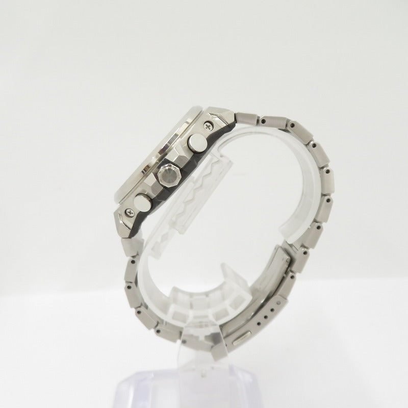 G-SHOCK | ジーショック G-STEEL アナログソーラー 腕時計 GST-B1000D-3AJF シルバー 文字盤グリーン【瀬戸大橋店】