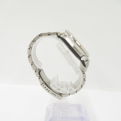 G-SHOCK | ジーショック G-STEEL アナログソーラー 腕時計 GST-B1000D-3AJF シルバー 文字盤グリーン【瀬戸大橋店】