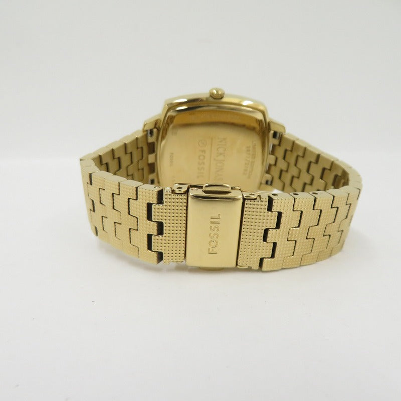 FOSSIL | フォッシル NICK JONAS × FOSSIL MACHINE LUXE アナログクォーツ 腕時計 LE1217 ゴールド 文字盤グリーン【瀬戸大橋店】