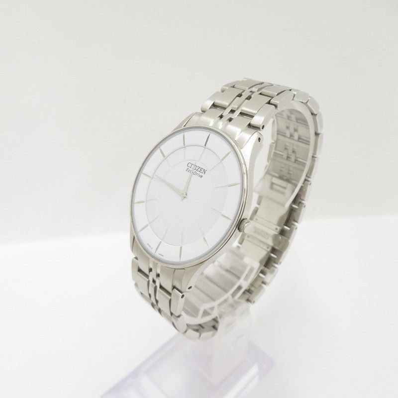 CITIZEN | シチズン STILETTO/Eco-Drive アナログソーラー 腕時計 AR3010-65A シルバー 文字盤ホワイト【瀬戸大橋店】