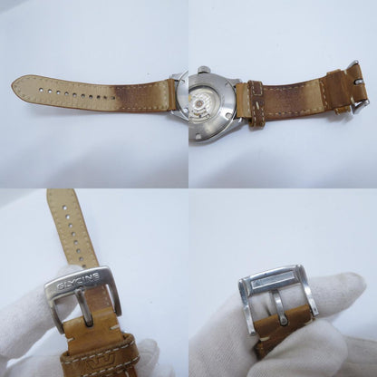 GLYCINE | グリシン Incursore III 44mm Automatic アナログ自動巻き 腕時計 3900 ブラウン 文字盤ネイビー【瀬戸大橋店】