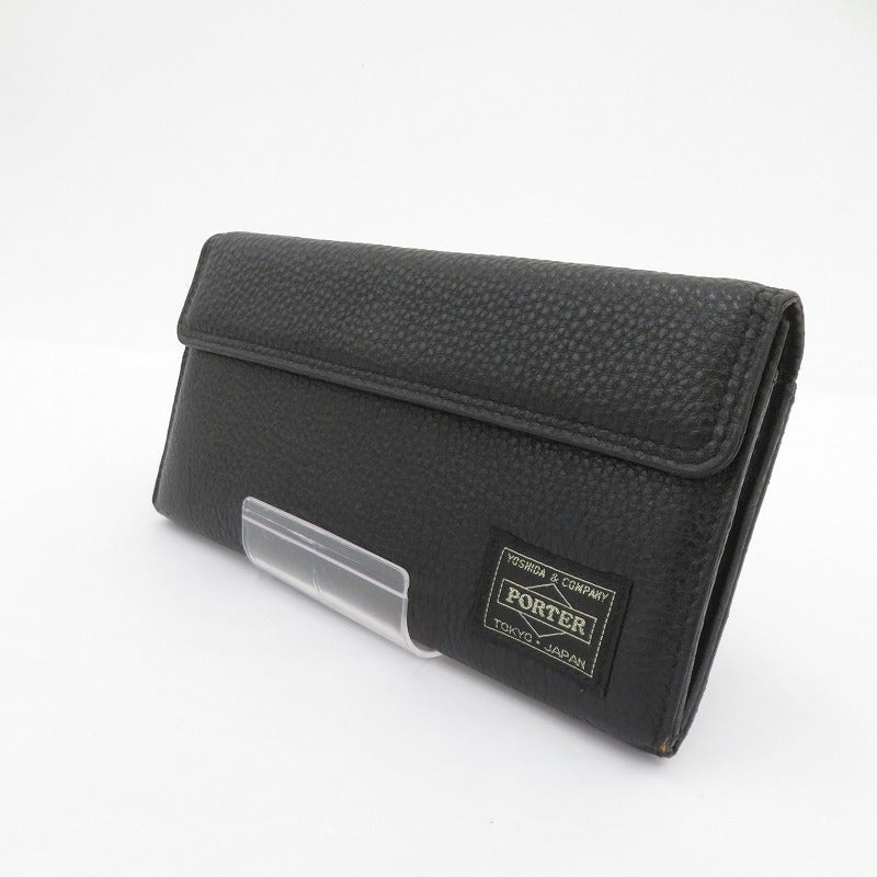 PORTER | ポーター CALM LONG WALLET 長財布 041-03120 ブラック【瀬戸大橋店】