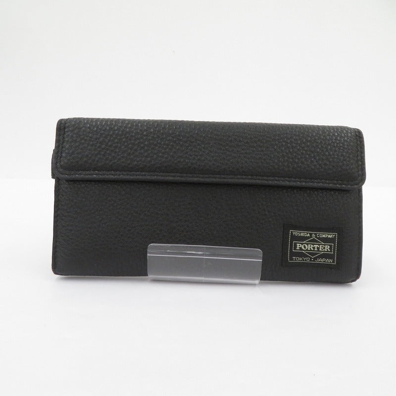 PORTER | ポーター CALM LONG WALLET 長財布 041-03120 ブラック【瀬戸大橋店】