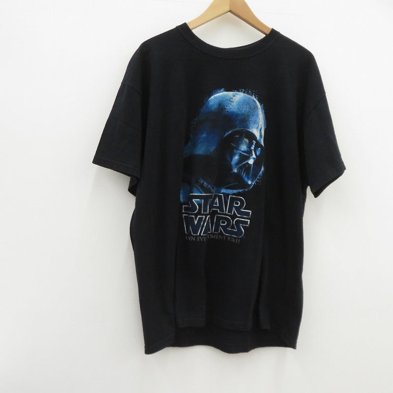 FRUIT OF THE LOOM | フルーツオブザルーム STAR WARS ダースベイダー 半袖Ｔシャツ ブラック サイズ：XL【瀬戸大橋店】