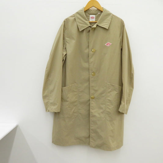 Danton | ダントン ナイロンタフタ ステンカラーコート その他アウター JD-8041 NTF ベージュ サイズ：42【瀬戸大橋店】