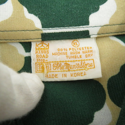 sears | シアーズ 70'S 長袖シャツ グリーン サイズ：XL【瀬戸大橋店】