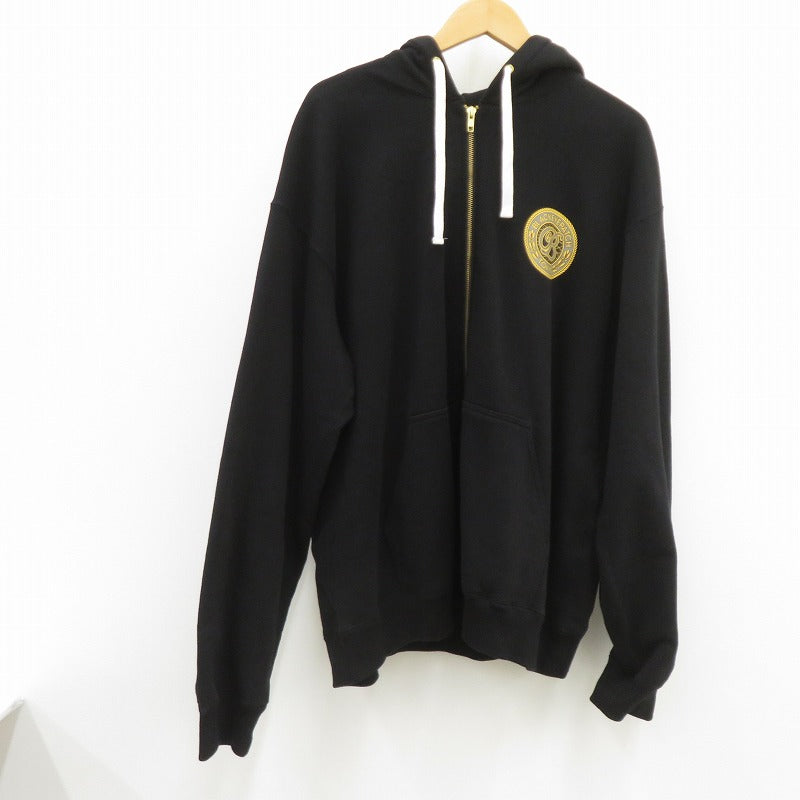 BlackEyePatch | ブラックアイパッチ B Emblem Zip Hoodie 'Black' 23SS パーカー ブラック サイズ：XL【瀬戸大橋店】