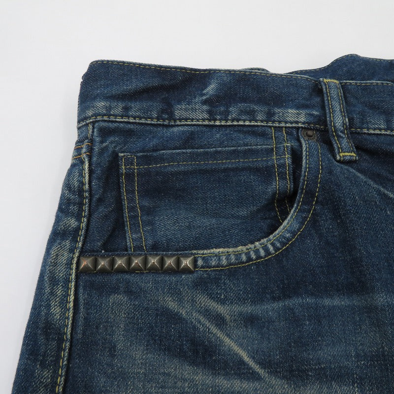 HYSTERIC GLAMOUR | ヒステリックグラマー HRA加工 デニムパンツ 02251AP02 ブルー サイズ：34【瀬戸大橋店】