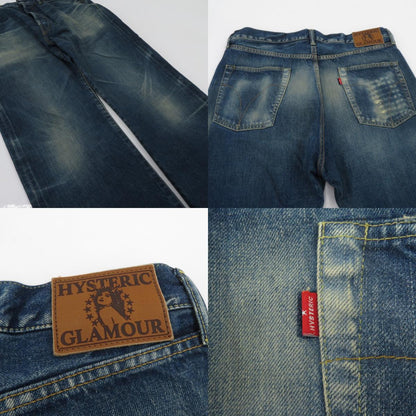HYSTERIC GLAMOUR | ヒステリックグラマー HRA加工 デニムパンツ 02251AP02 ブルー サイズ：34【瀬戸大橋店】
