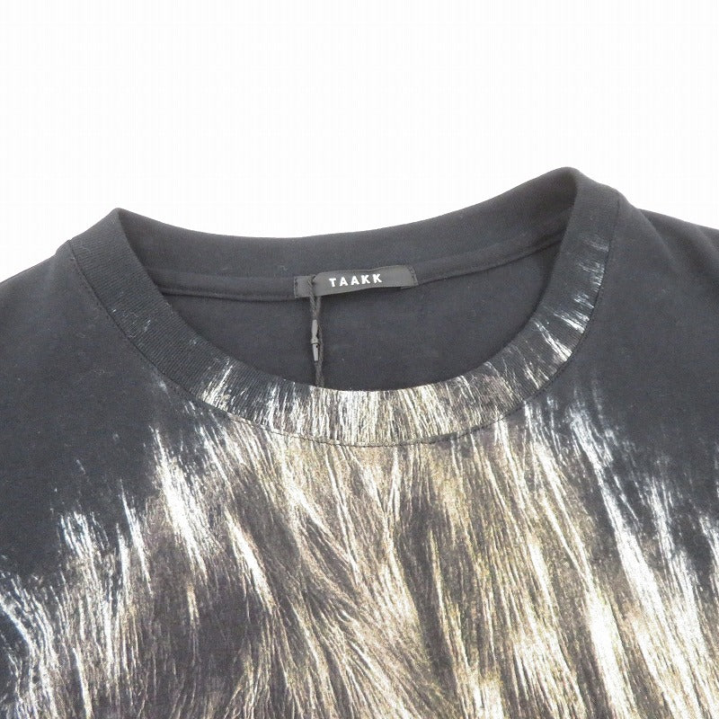TAAKK | ターク RIDERS T-SHIRT 長袖Ｔシャツ TA26AW-JR083 ブラック サイズ：3【瀬戸大橋店】