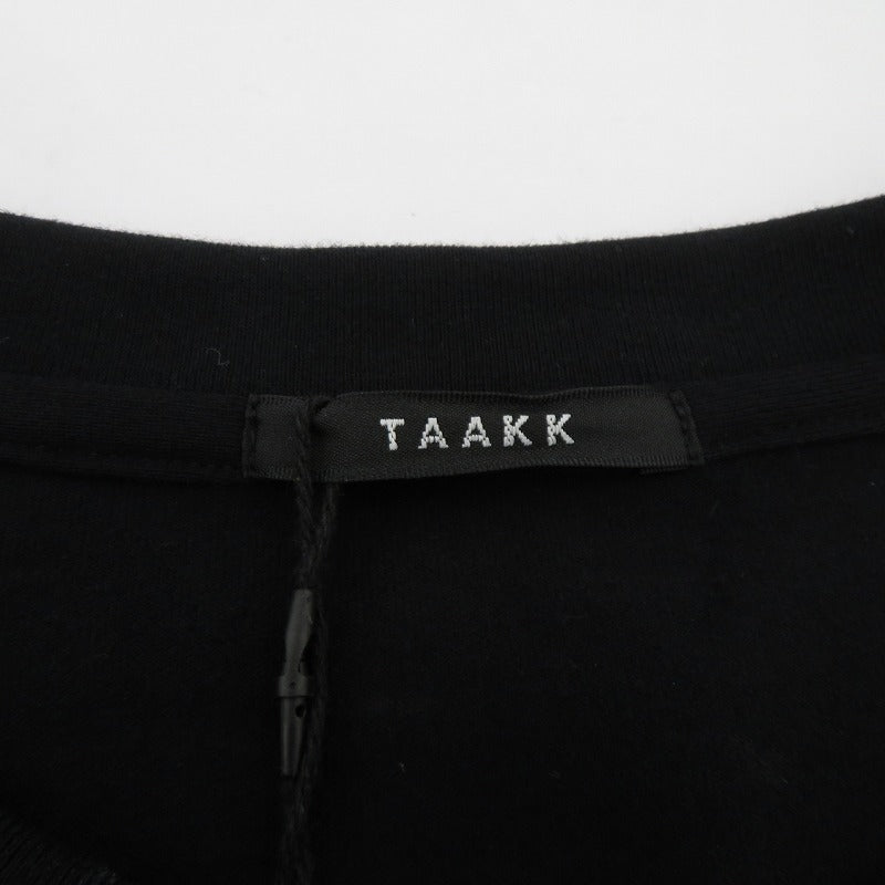 TAAKK | ターク RIDERS T-SHIRT 長袖Ｔシャツ TA26AW-JR083 ブラック サイズ：3【瀬戸大橋店】