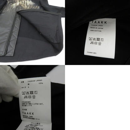 TAAKK | ターク RIDERS T-SHIRT 長袖Ｔシャツ TA26AW-JR083 ブラック サイズ：3【瀬戸大橋店】
