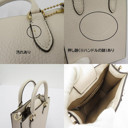 COACH | コーチ ノース サウス ミニ トート ショルダーバッグ B2311-CJ500 アイボリー【瀬戸大橋店】