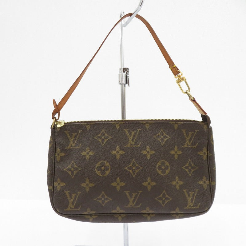 LOUIS VUITTON | ルイ・ヴィトン モノグラム ポシェット・アクセソワール ポーチ M51980 ブラウン【瀬戸大橋店】