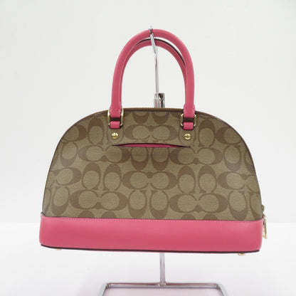 COACH | コーチ シグネチャー ミニ シエラ サッチェル 2WAY ハンドバッグ B1923-F27583 ブラウン【瀬戸大橋店】