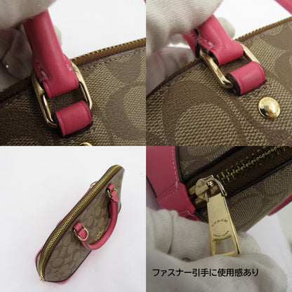 COACH | コーチ シグネチャー ミニ シエラ サッチェル 2WAY ハンドバッグ B1923-F27583 ブラウン【瀬戸大橋店】