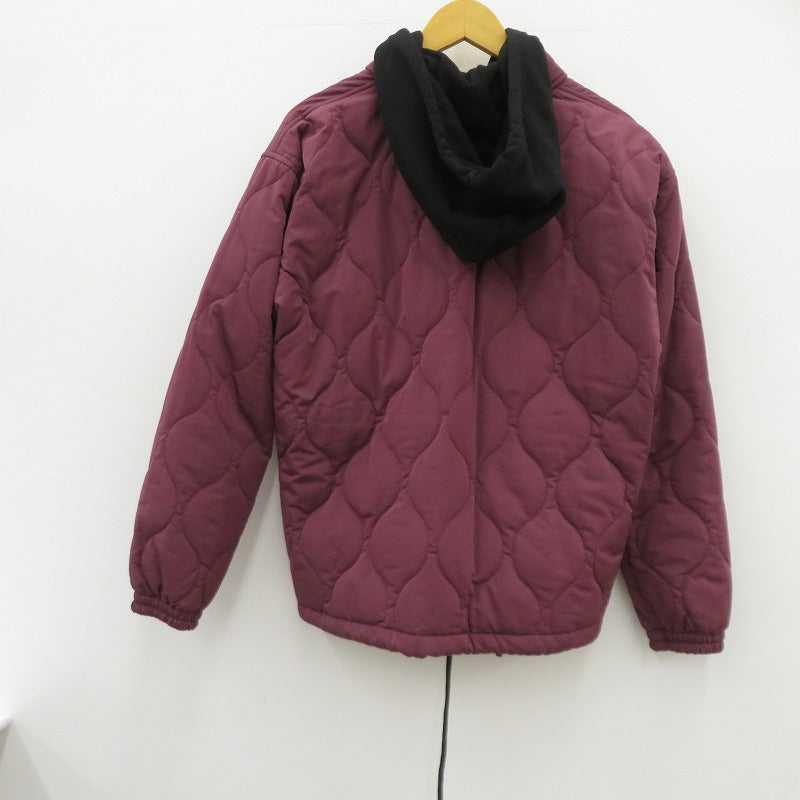ONITSUKA TIGER | オニツカタイガー QUILTED JACKET キルティング ジャケット その他アウター 2183B416 ボルドー/バーガンディー サイズ：S【瀬戸大橋店】
