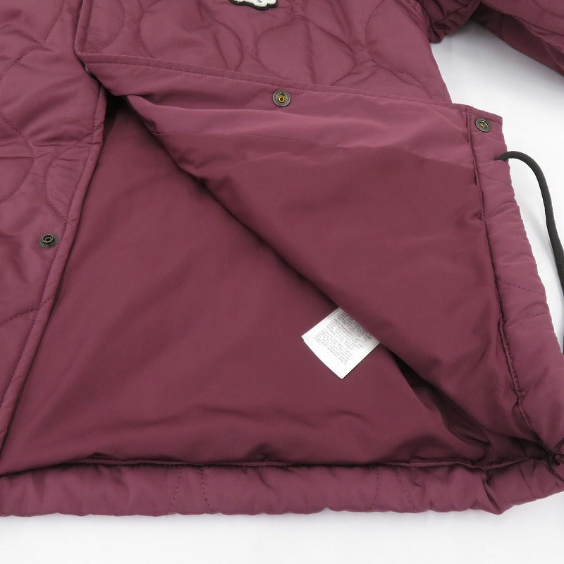 ONITSUKA TIGER | オニツカタイガー QUILTED JACKET キルティング ジャケット その他アウター 2183B416 ボルドー/バーガンディー サイズ：S【瀬戸大橋店】