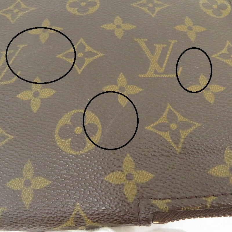 LOUIS VUITTON | ルイ・ヴィトン モノグラム ポッシュ・ドキュマン クラッチバッグ M53456 ブラウン【瀬戸大橋店】