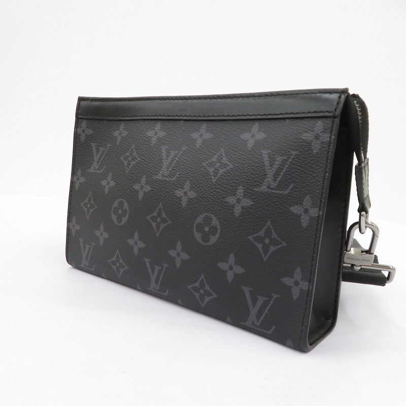 LOUIS VUITTON | ルイ・ヴィトン モノグラム エクリプス ガストン･ウェアラブル ウォレット ショルダーバッグ M81124 ブラック【瀬戸大橋店】