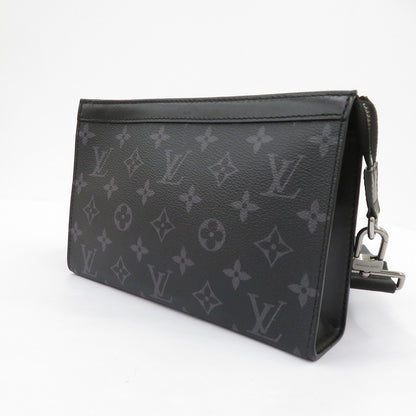 LOUIS VUITTON | ルイ・ヴィトン モノグラム エクリプス ガストン･ウェアラブル ウォレット ショルダーバッグ M81124 ブラック【瀬戸大橋店】