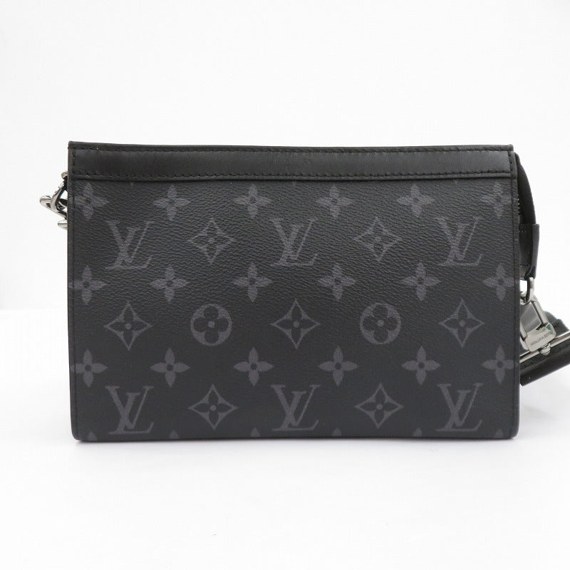 LOUIS VUITTON | ルイ・ヴィトン モノグラム エクリプス ガストン･ウェアラブル ウォレット ショルダーバッグ M81124 ブラック【瀬戸大橋店】