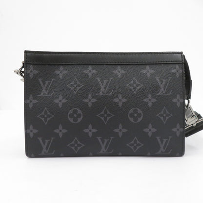 LOUIS VUITTON | ルイ・ヴィトン モノグラム エクリプス ガストン･ウェアラブル ウォレット ショルダーバッグ M81124 ブラック【瀬戸大橋店】
