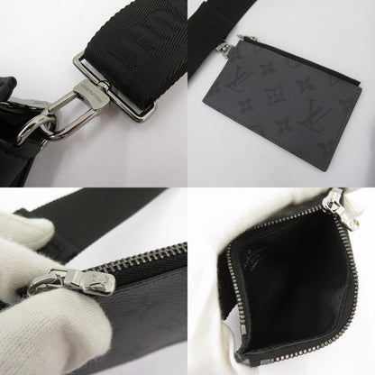 LOUIS VUITTON | ルイ・ヴィトン モノグラム エクリプス ガストン･ウェアラブル ウォレット ショルダーバッグ M81124 ブラック【瀬戸大橋店】