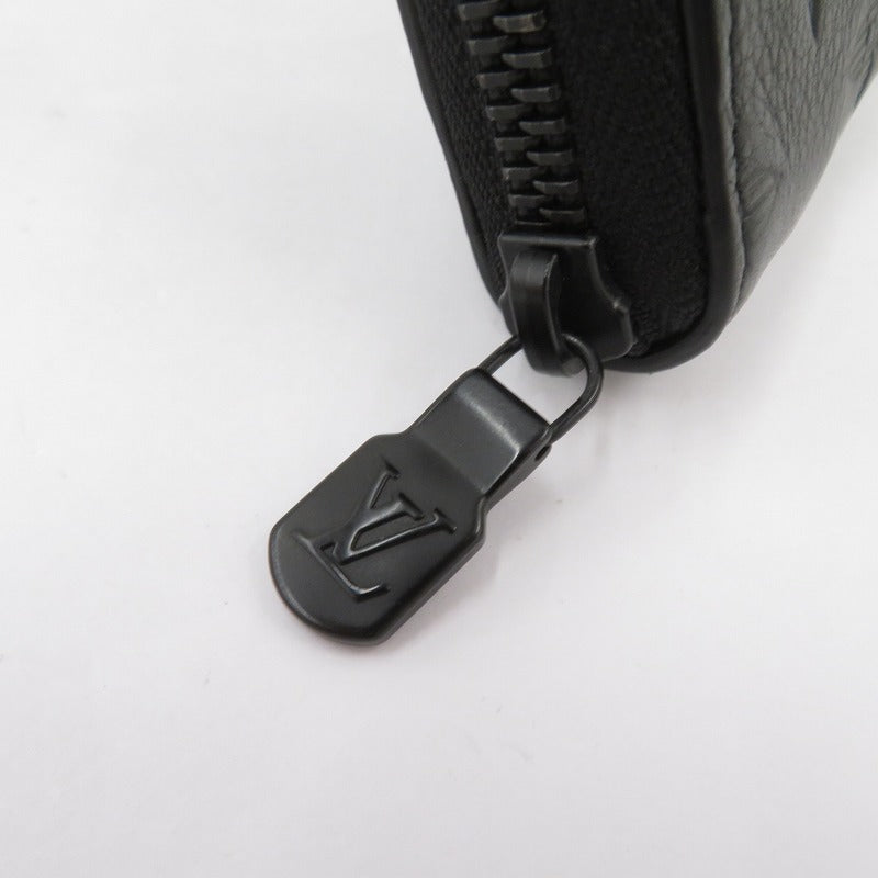 LOUIS VUITTON | ルイ・ヴィトン モノグラム シャドウ ジッピーウォレット・ホリゾンタル 長財布 M80333 ブラック【瀬戸大橋店】