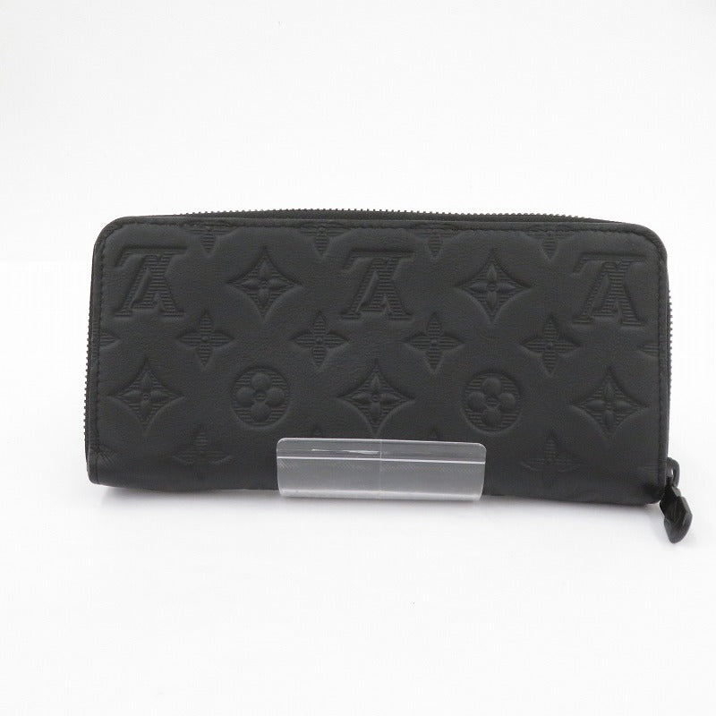 LOUIS VUITTON | ルイ・ヴィトン モノグラム シャドウ ジッピーウォレット・ホリゾンタル 長財布 M80333 ブラック【瀬戸大橋店】