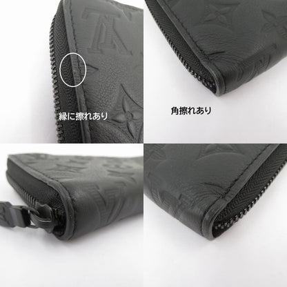 LOUIS VUITTON | ルイ・ヴィトン モノグラム シャドウ ジッピーウォレット・ホリゾンタル 長財布 M80333 ブラック【瀬戸大橋店】