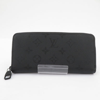 LOUIS VUITTON | ルイ・ヴィトン モノグラム ミッドナイト ジッピー・ウォレット ホリゾンタル 長財布 M28048 ブラック【瀬戸大橋店】
