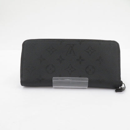 LOUIS VUITTON | ルイ・ヴィトン モノグラム ミッドナイト ジッピー・ウォレット ホリゾンタル 長財布 M28048 ブラック【瀬戸大橋店】