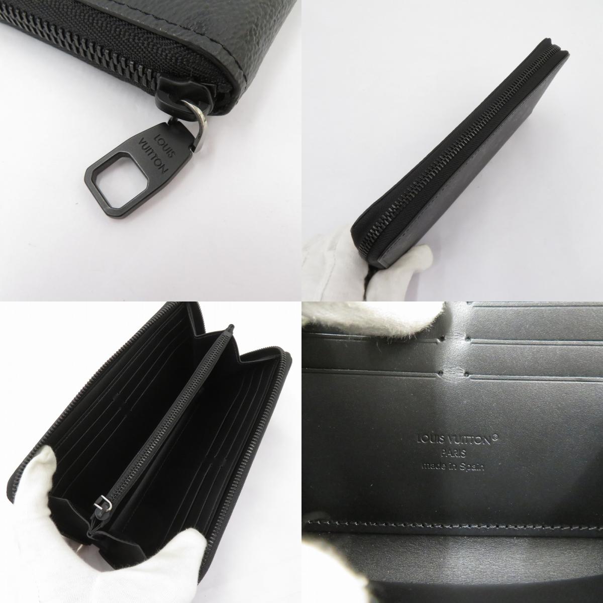 LOUIS VUITTON | ルイ・ヴィトン モノグラム ミッドナイト ジッピー・ウォレット ホリゾンタル 長財布 M28048 ブラック【瀬戸大橋店】