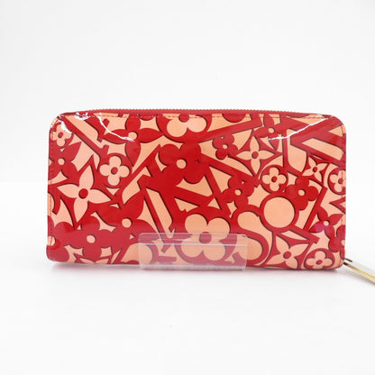LOUIS VUITTON | ルイ・ヴィトン モノグラム ヴェルニ スイートモノグラム ジッピー・ウォレット 長財布 M90125 レッド【瀬戸大橋店】