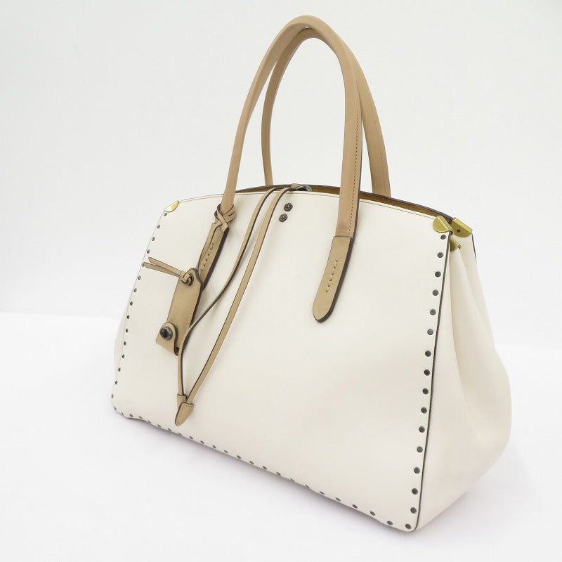 COACH | コーチ クーパー キャリーオール ウィズ リベット トートバッグ B1873-29256 アイボリー【瀬戸大橋店】
