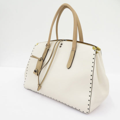 COACH | コーチ クーパー キャリーオール ウィズ リベット トートバッグ B1873-29256 アイボリー【瀬戸大橋店】
